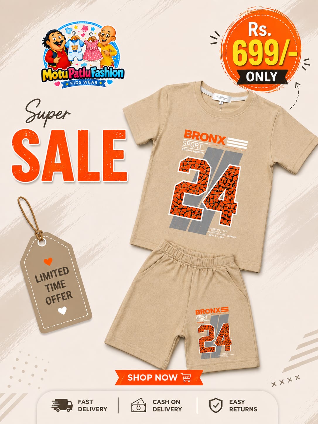 Bronx 24 Boys Short Set